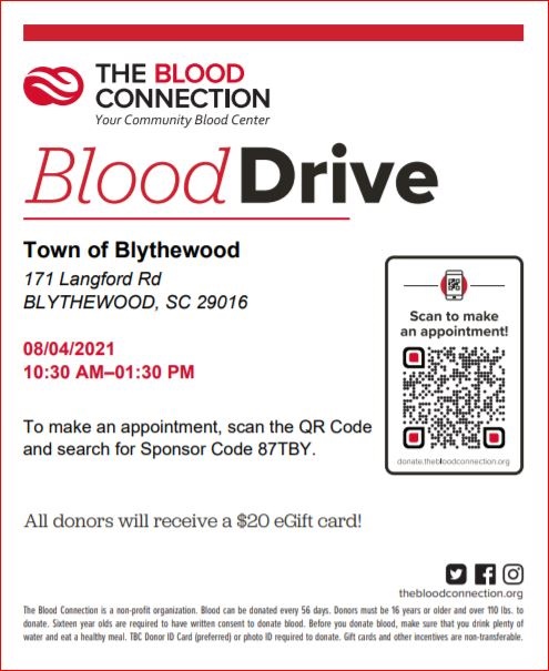 The Blood Connection Mobile Blood Drive